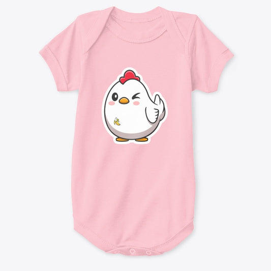 Anabanana Chick Baby Premium Cotton Onesie by anacng