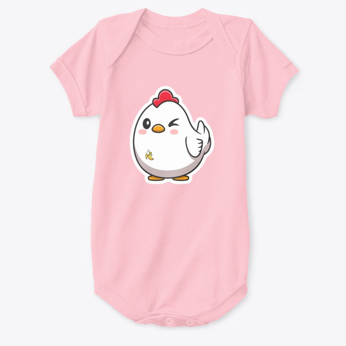 Anabanana Chick Baby Premium Cotton Onesie by anacng