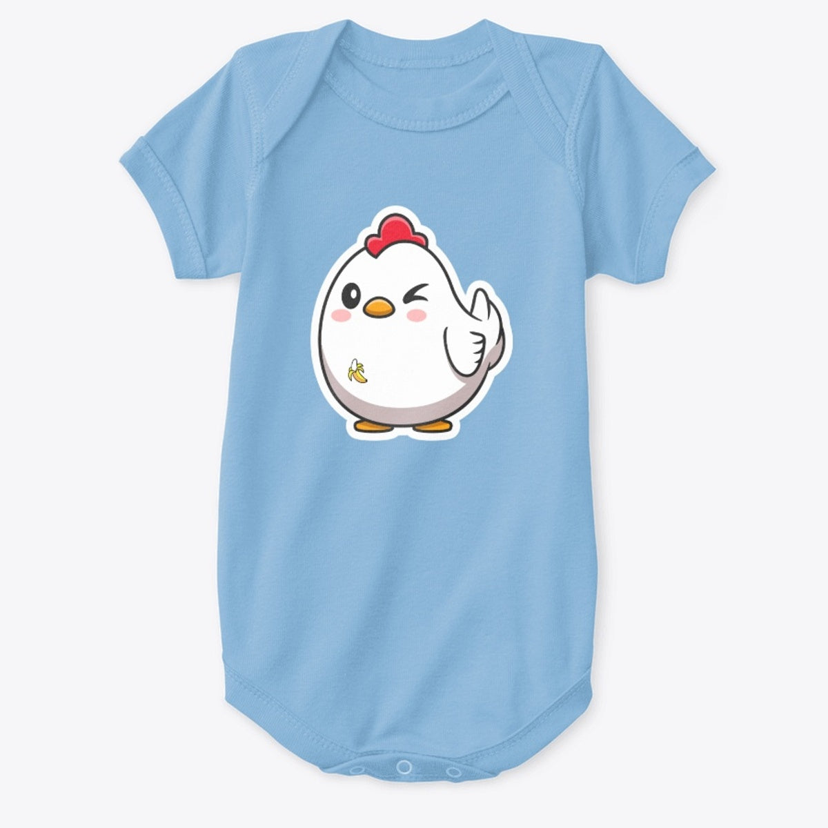 Anabanana Chick Baby Premium Cotton Onesie by anacng